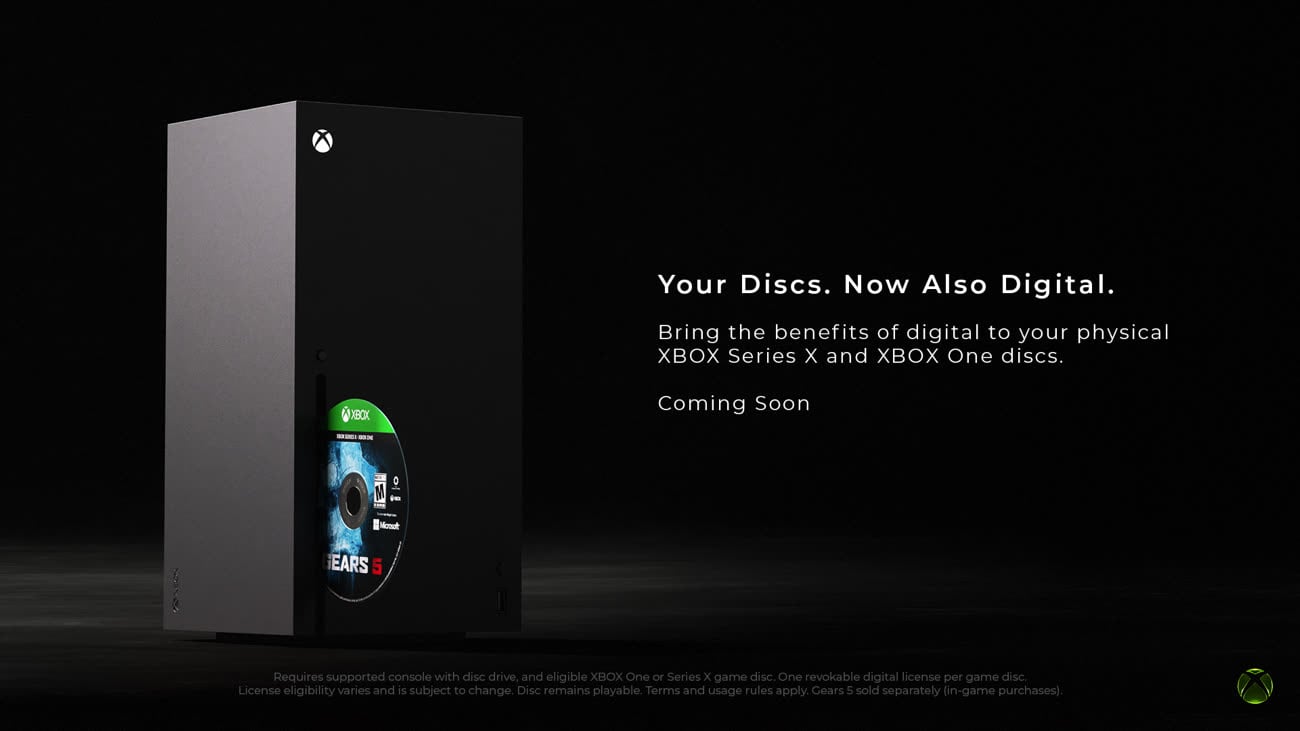 Xbox Disc-to-Digital : Microsoft pr&eacute;pare la fin du jeu physique
