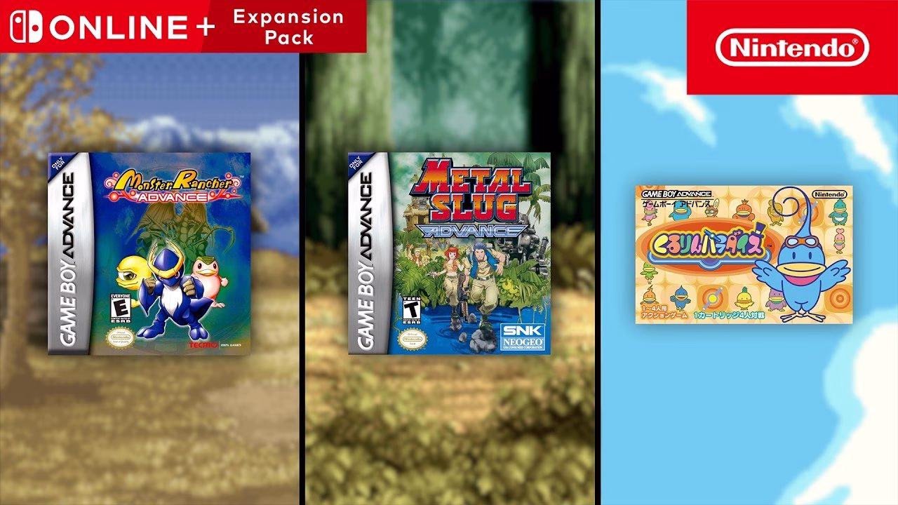 Nintendo Switch Online Adds Three GBA Classics